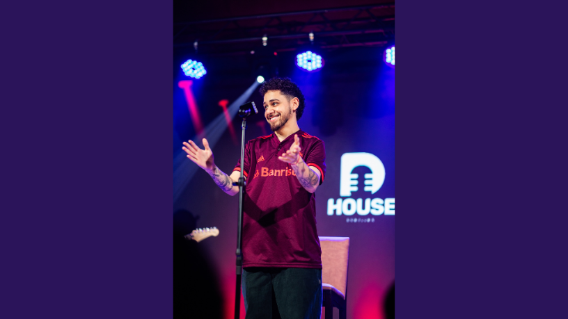 Gio Lisboa encerra sua agenda de 2025 em Erechim após turnê por 74 cidades, em projeto da Non Stop (Créditos: Clara Lins)